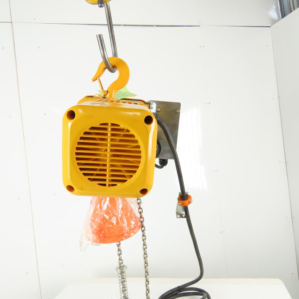 Harrington NER2W003H 1/4 Ton Electric Chain Hoist 250' Lift 21.2MPM 230V Remotes