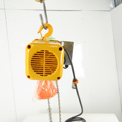 Harrington NER2W003H 1/4 Ton Electric Chain Hoist 250' Lift 21.2MPM 230V Remotes