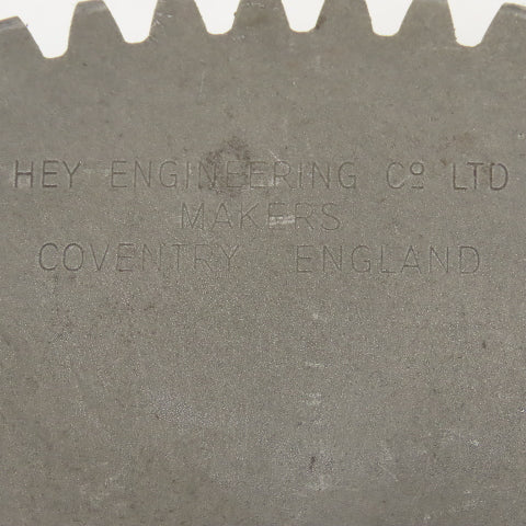 Hey Engineering 82 Tooth Gear Key Slot For No. 3 Drilling And Facing Machine