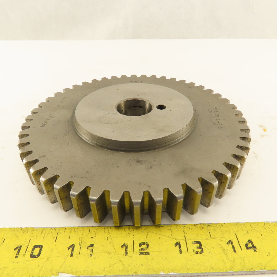 Hey Engineering 48 Tooth Gear For No. 3 Drilling And Facing Machine