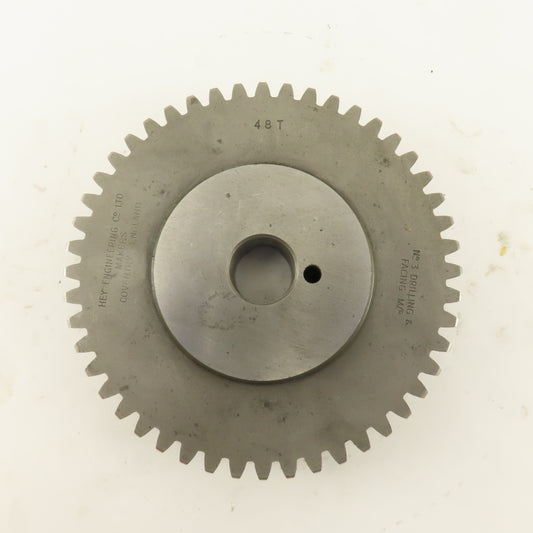 Hey Engineering 48 Tooth Gear For No. 3 Drilling And Facing Machine