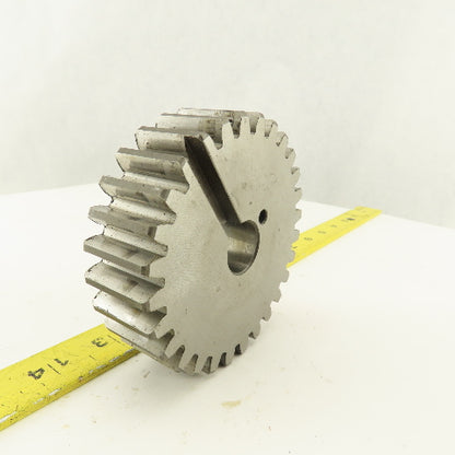 Hey Engineering 28 Tooth Gear Key Slot For No. 3 Drilling And Facing Machine