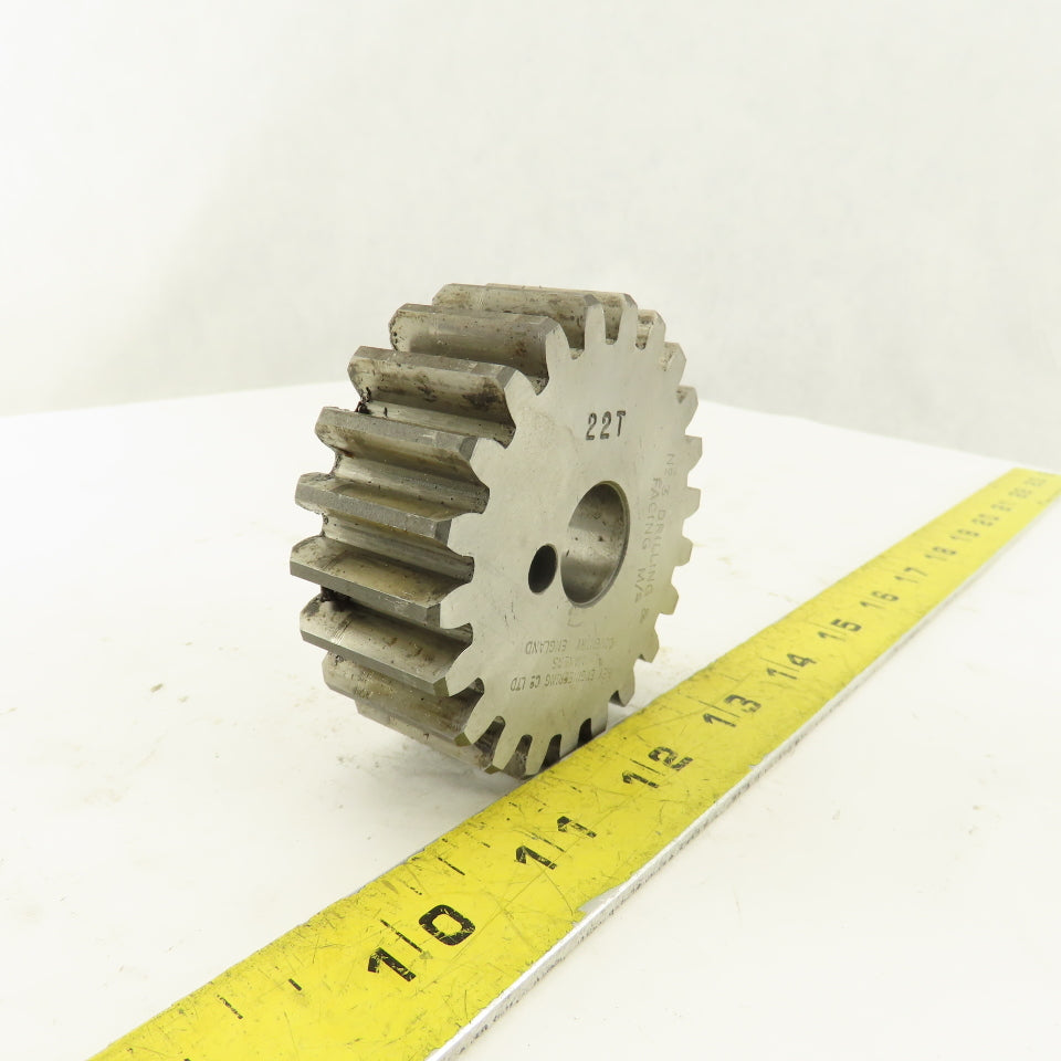 Hey Engineering 22 Tooth Gear Key Slot For No. 3 Drilling And Facing Machine