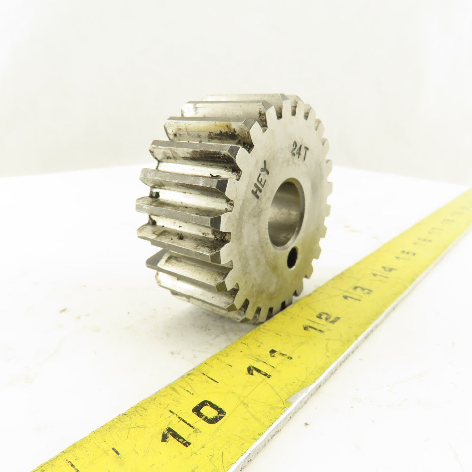 Hey Engineering 24 Tooth Gear Key Slot For No. 3 Drilling And Facing Machine