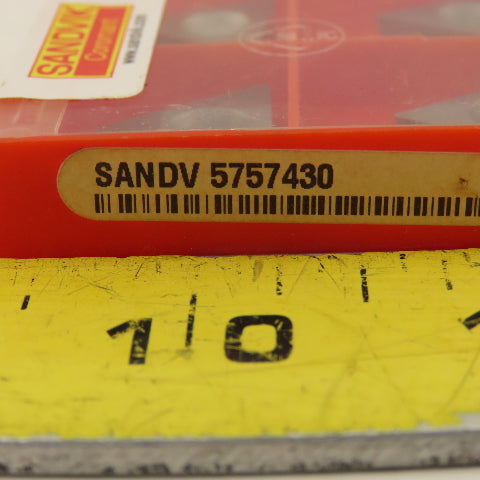 Sandvik 5757430 Coromant 175.2 Indexable Shim RTBAP 24M 4 T-Max Lot Of 10