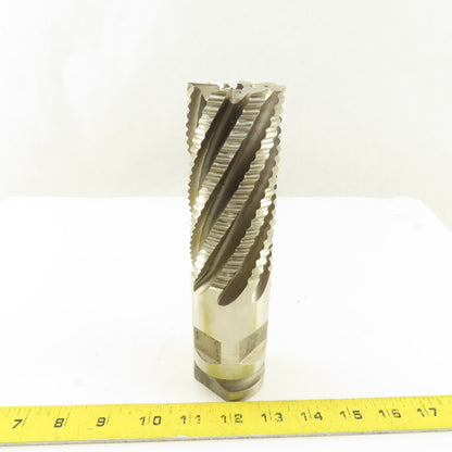 Fast Cut 93505 2" Ruff-N-Cutt  End Mill 2" Positiv-Lok Shank Acculead 10.883