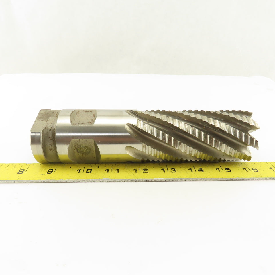Fast Cut 93505 2" Ruff-N-Cutt  End Mill 2" Positiv-Lok Shank Acculead 10.883