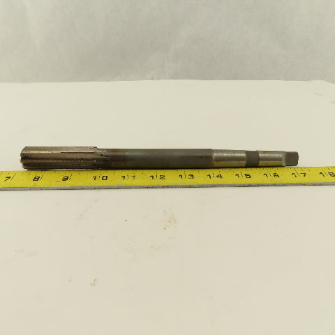 L & I 530U.8750 7/8" Chucking Reamer MT2 Morse Taper 2 10" OAL