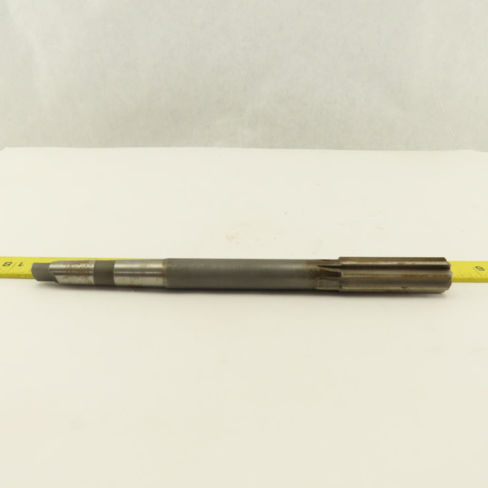 L & I 530U.8750 7/8" Chucking Reamer MT2 Morse Taper 2 10" OAL