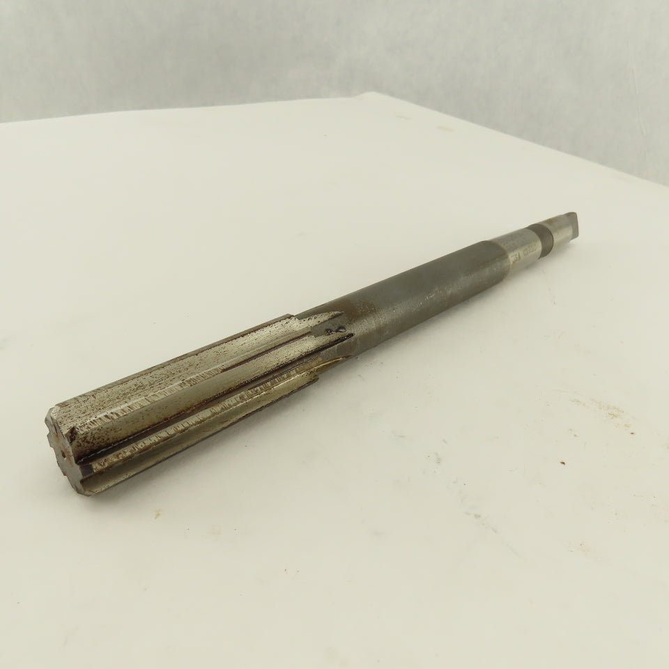 L & I 530U.8750 7/8" Chucking Reamer MT2 Morse Taper 2 10" OAL