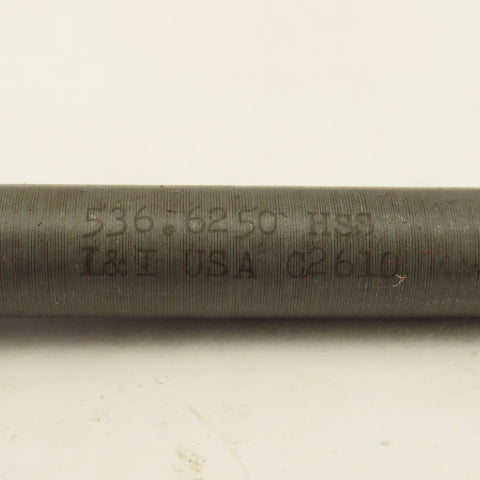 L & I 536.6250 5/8" Chucking Reamer MT2 Morse Taper 2 10" OAL