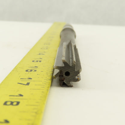 L & I 536.6250 5/8" Chucking Reamer MT2 Morse Taper 2 10" OAL