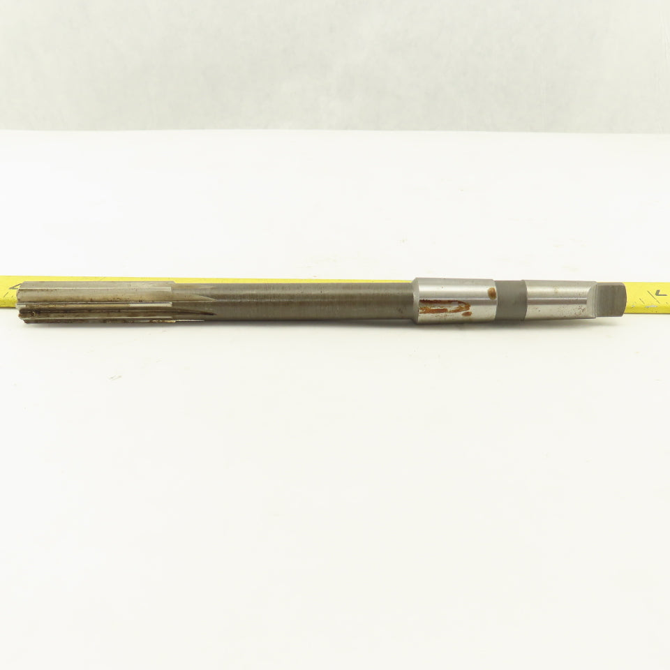 L & I 536.6250 5/8" Chucking Reamer MT2 Morse Taper 2 10" OAL