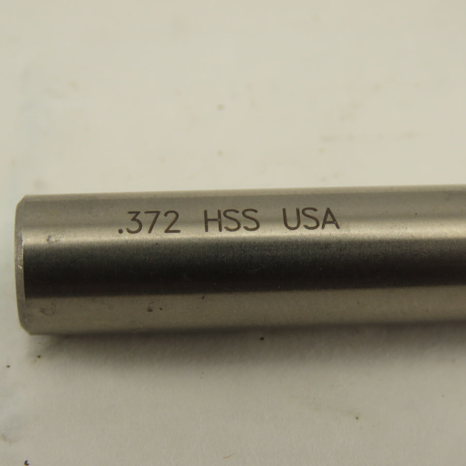 Putnam 92451 0.372 x 3/8 Shank Single End Finishing Keyway Cutter 2 Flute HSS
