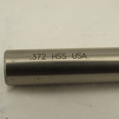 Putnam 92451 0.372 x 3/8 Shank Single End Finishing Keyway Cutter 2 Flute HSS