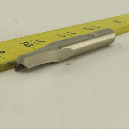 Putnam 92451 0.372 x 3/8 Shank Single End Finishing Keyway Cutter 2 Flute HSS