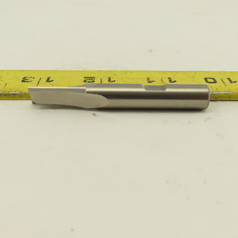 Putnam 92451 0.372 x 3/8 Shank Single End Finishing Keyway Cutter 2 Flute HSS