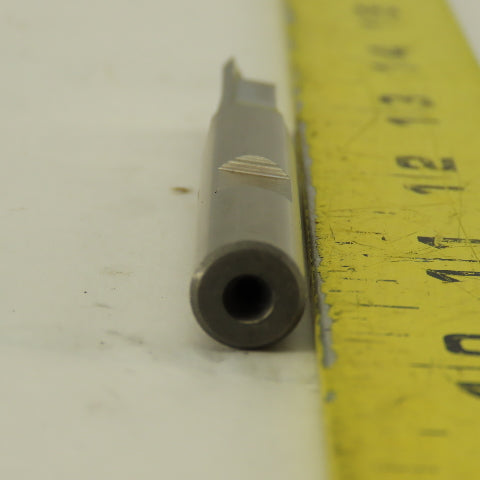 Putnam 92451 0.372 x 3/8 Shank Single End Finishing Keyway Cutter 2 Flute HSS