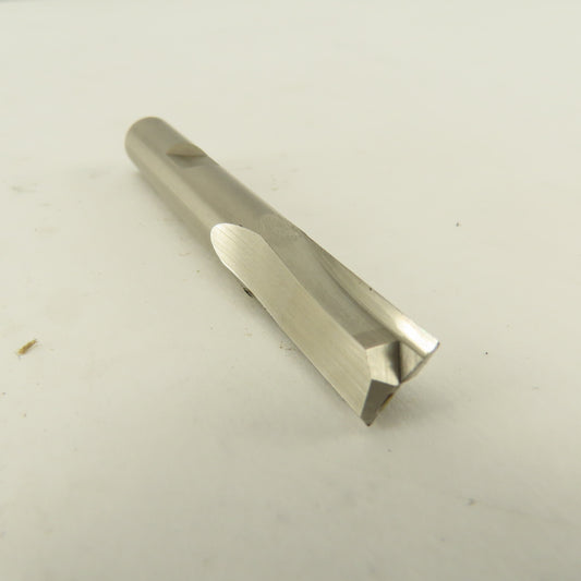 Putnam 92451 0.372 x 3/8 Shank Single End Finishing Keyway Cutter 2 Flute HSS