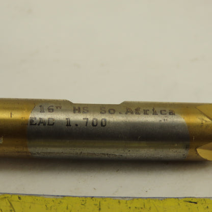Putnam 96409 5/16 x 3/8 Shank Double End Square Cutter 4 Flute TIN Coated