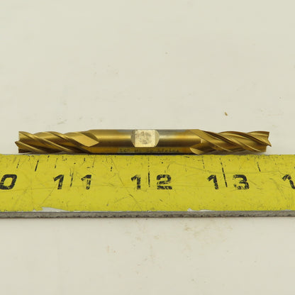 Putnam 96409 5/16 x 3/8 Shank Double End Square Cutter 4 Flute TIN Coated
