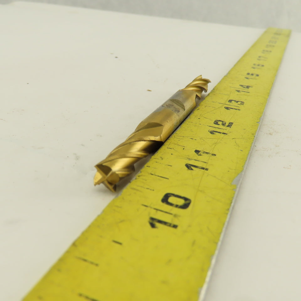 Putnam 96409 5/16 x 3/8 Shank Double End Square Cutter 4 Flute TIN Coated