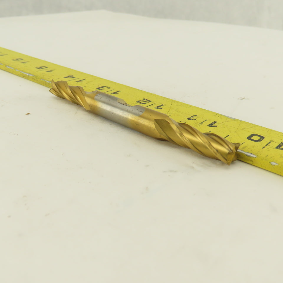 Putnam 96409 5/16 x 3/8 Shank Double End Square Cutter 4 Flute TIN Coated