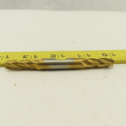 Putnam 96409 5/16 x 3/8 Shank Double End Square Cutter 4 Flute TIN Coated