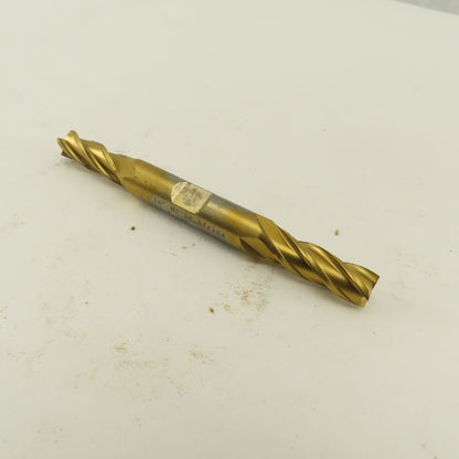 Putnam 96409 5/16 x 3/8 Shank Double End Square Cutter 4 Flute TIN Coated