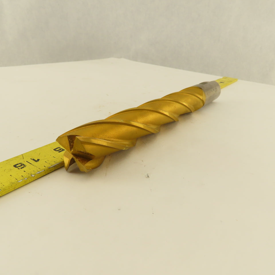 Fast Cut 80669 1" 4 Flute End Mill Tin Coated Acculead 5.441