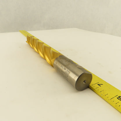 Fast Cut 80669 1" 4 Flute End Mill Tin Coated Acculead 5.441
