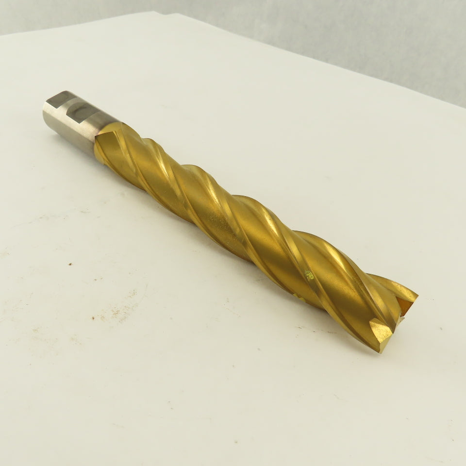 Fast Cut 80669 1" 4 Flute End Mill Tin Coated Acculead 5.441