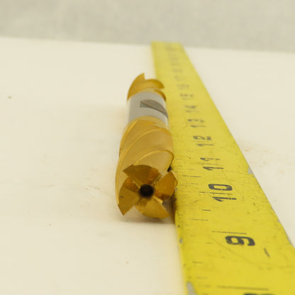 Fast Cut 78078 5/8" Double Ended End Mill Square 4 Flute Tin Coated