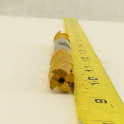Fast Cut 78078 5/8" Double Ended End Mill Square 4 Flute Tin Coated