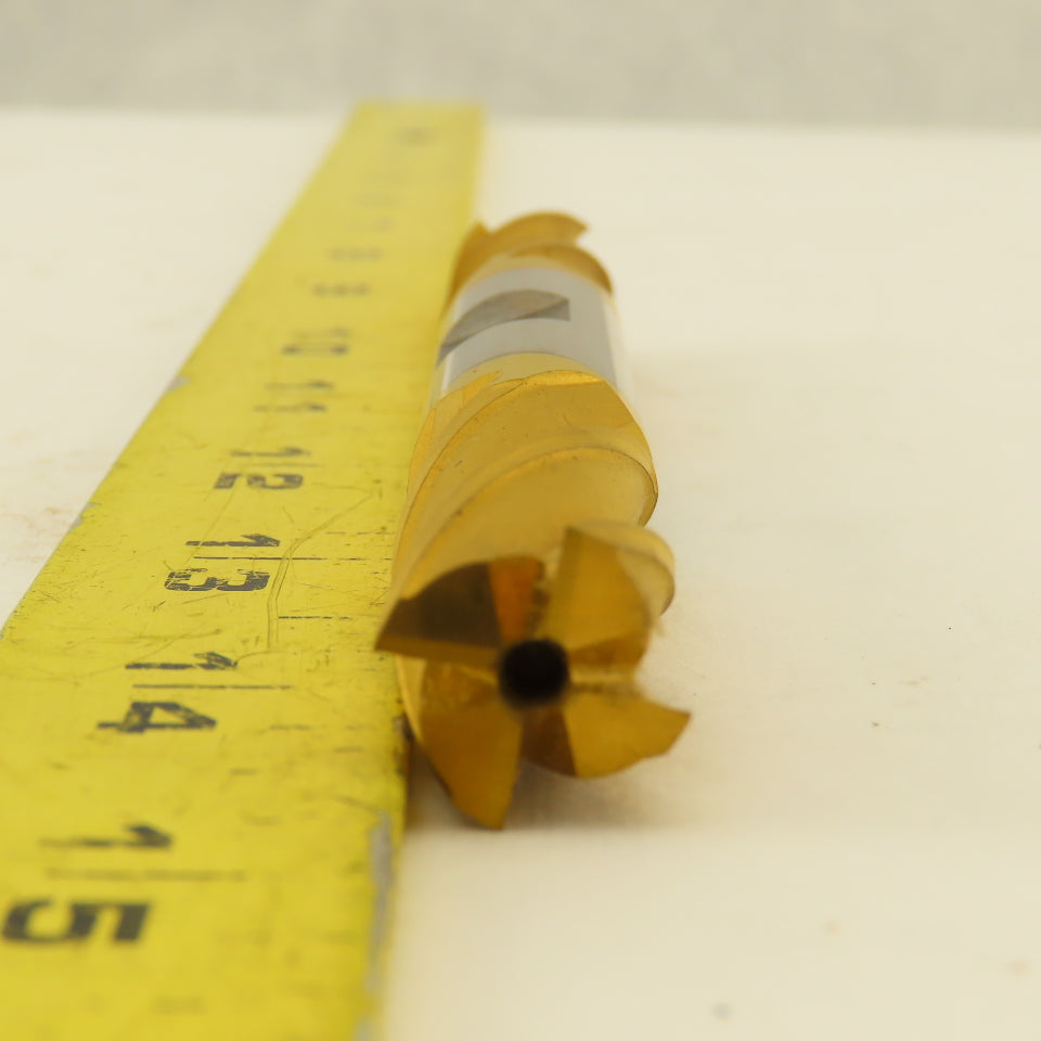 Fast Cut 78078 5/8" Double Ended End Mill Square 4 Flute Tin Coated