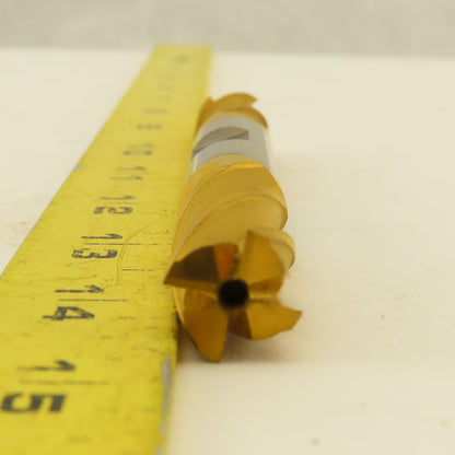 Fast Cut 78078 5/8" Double Ended End Mill Square 4 Flute Tin Coated