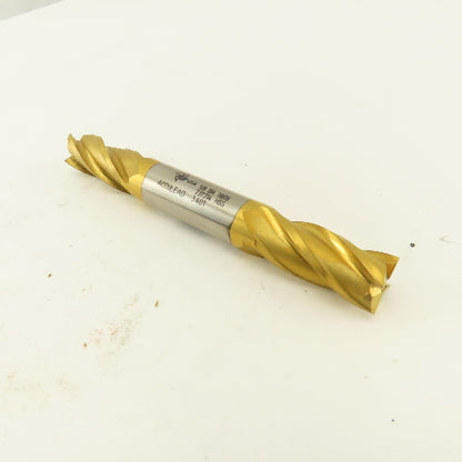 Fast Cut 78078 5/8" Double Ended End Mill Square 4 Flute Tin Coated