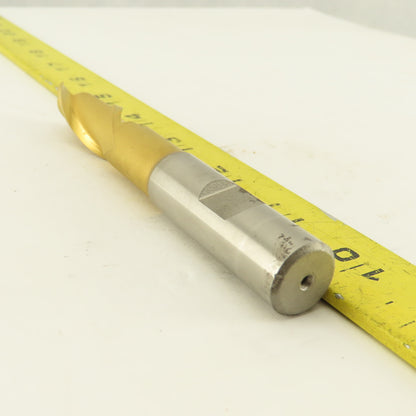 Fast Cut 84482 5/8" Single Ended 2 Flute End Mill Tin Coated 2" Flute
