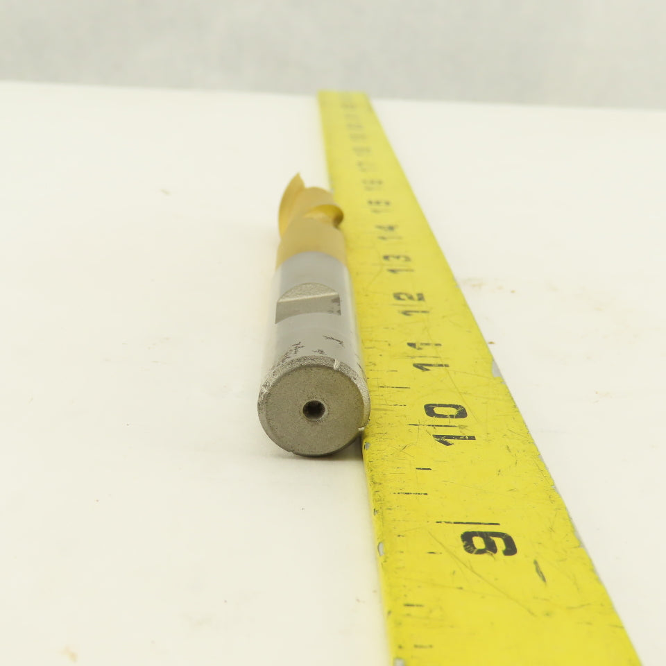 Fast Cut 84482 5/8" Single Ended 2 Flute End Mill Tin Coated 2" Flute