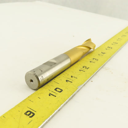 Fast Cut 84482 5/8" Single Ended 2 Flute End Mill Tin Coated 2" Flute