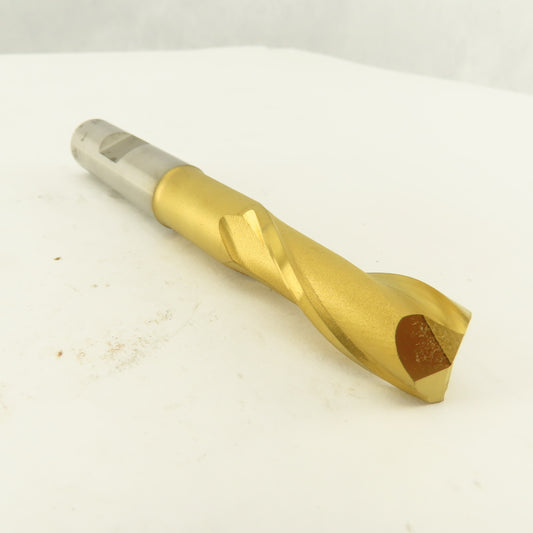Fast Cut 84482 5/8" Single Ended 2 Flute End Mill Tin Coated 2" Flute