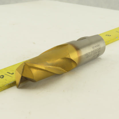 Fast Cut 107236 7/8" Single End 2 Flute End Mill TiN Coated Acculead  4.761