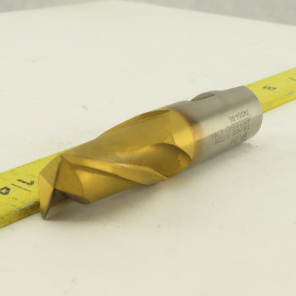Fast Cut 107236 7/8" Single End 2 Flute End Mill TiN Coated Acculead  4.761
