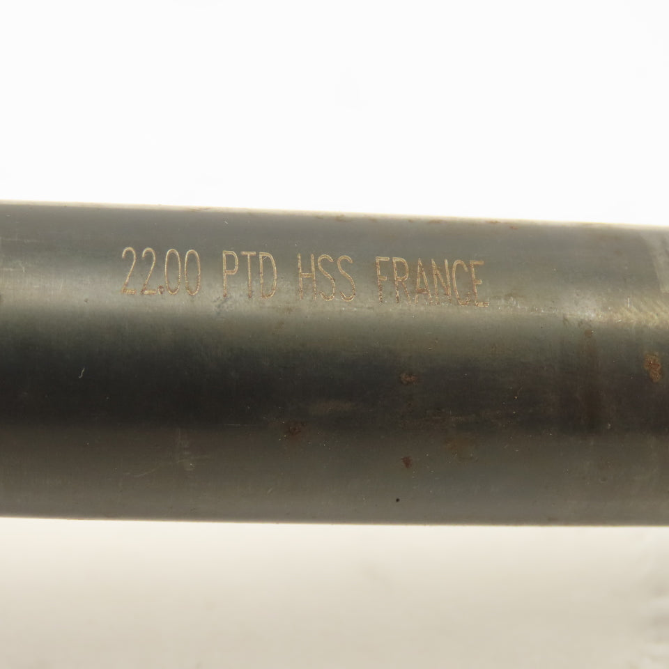 Precision Twist Drill 057220 22mm Straight Flute Twist Drill 10-5/8" OAL