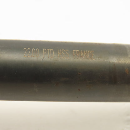 Precision Twist Drill 057220 22mm Straight Flute Twist Drill 10-5/8" OAL