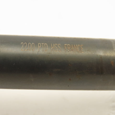 Precision Twist Drill 057220 22mm Straight Flute Twist Drill 10-5/8" OAL