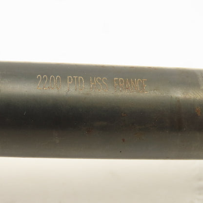 Precision Twist Drill 057220 22mm Straight Flute Twist Drill 10-5/8" OAL