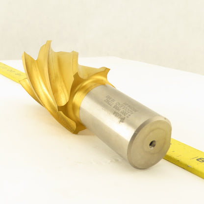 Fast Cut 80294-88-F 2" Cut x 1-1/4" Shank 6 Flute End Mill Cutter TiN Coated