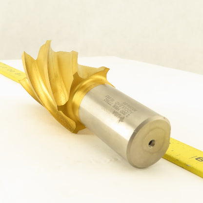 Fast Cut 80294-88-F 2" Cut x 1-1/4" Shank 6 Flute End Mill Cutter TiN Coated