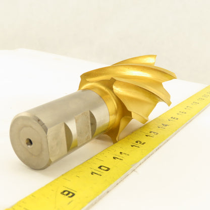Fast Cut 80294-88-F 2" Cut x 1-1/4" Shank 6 Flute End Mill Cutter TiN Coated